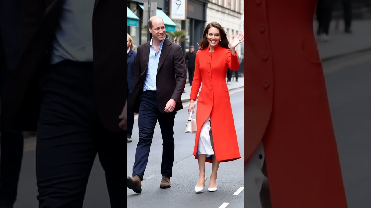 The Prince and Princess of Wales stepping out in style. Their timeless elegance is truly inspiring❤️