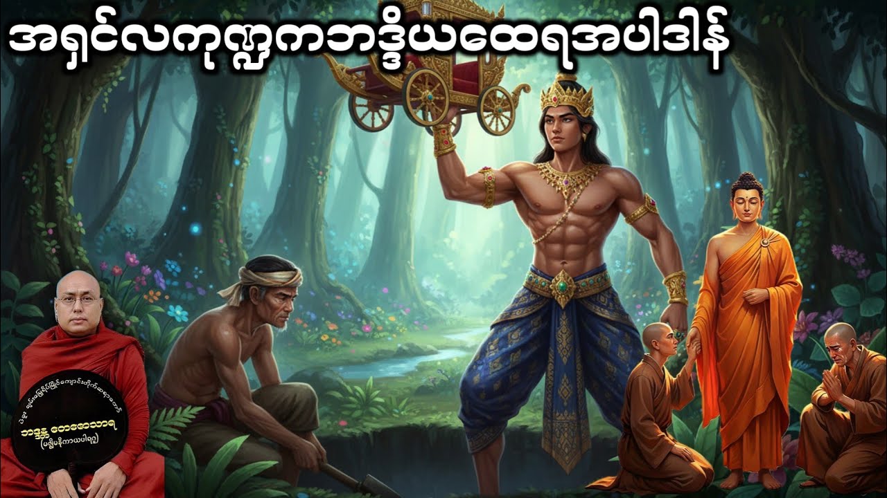 အရှင်လကုဏ္ဌကဘဒ္ဒိယထေရအပါဒါန် #dhamma #တရား#တရားတော်များ #views #dhammatalk #ချမ်းမြေ့ရိပ်မြိုင် 