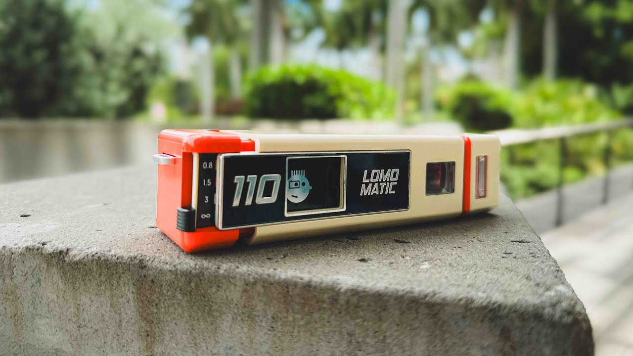 The Lomography Lomomatic 110 Film Camera