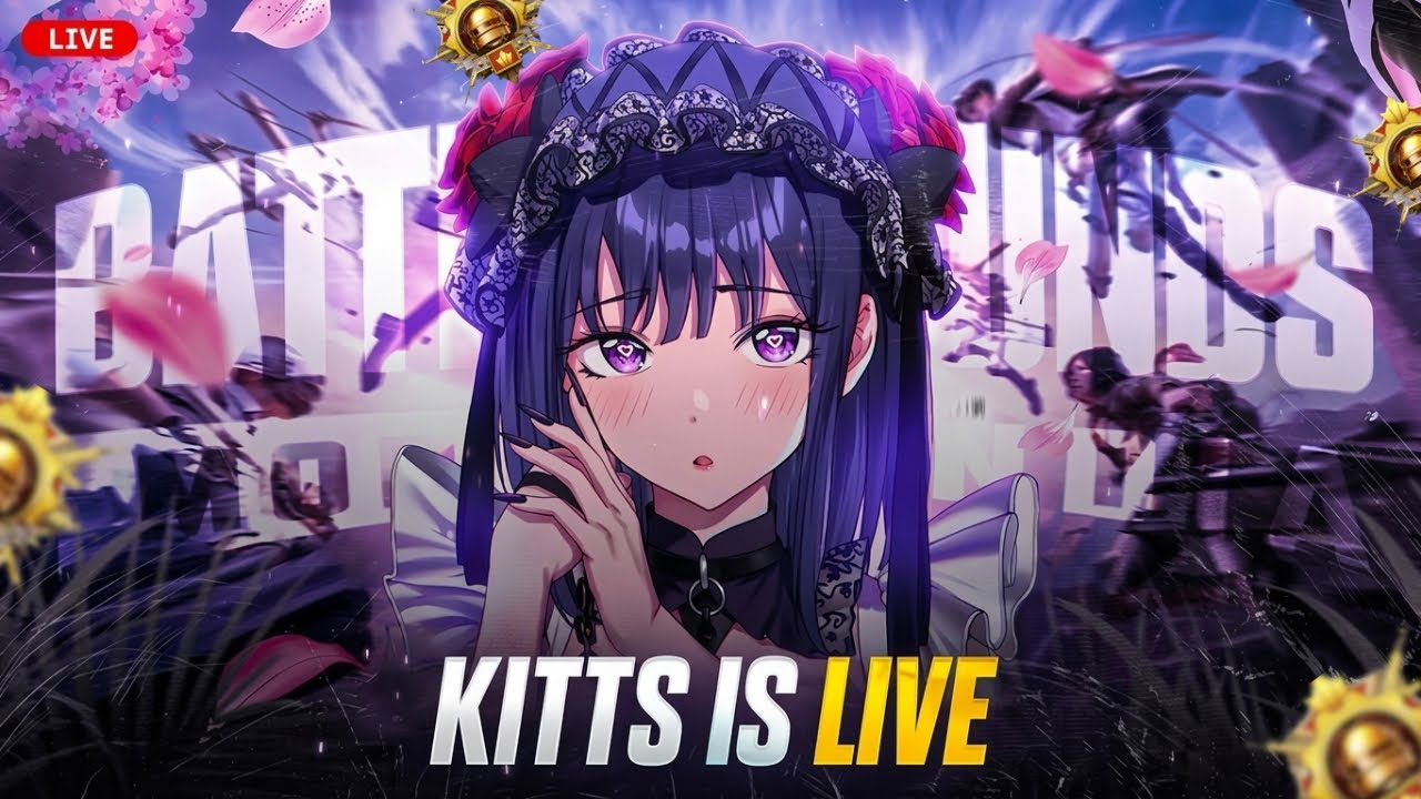 Only Rush 🔥in Promotional Match🦋l BGMI live with kitts #bgmi #bgmilive #bgmilivestream #verticallive