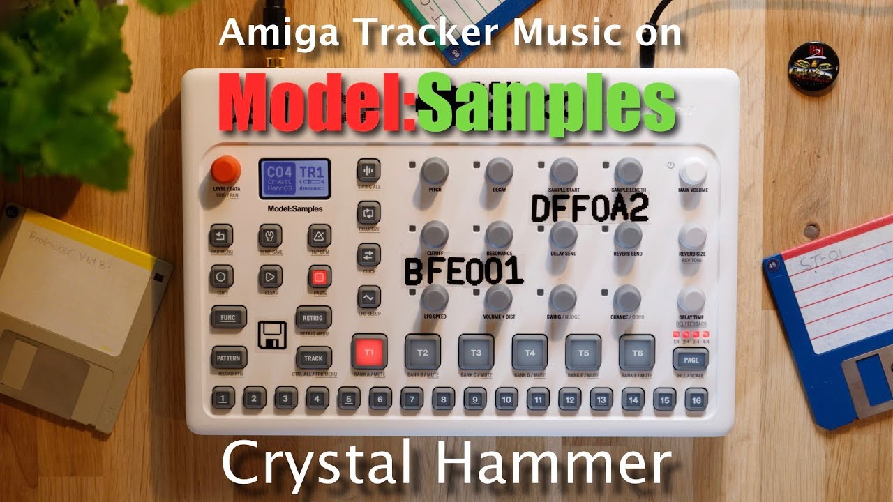 Model:Samples does Amiga Tracker Music - Crystal Hammer