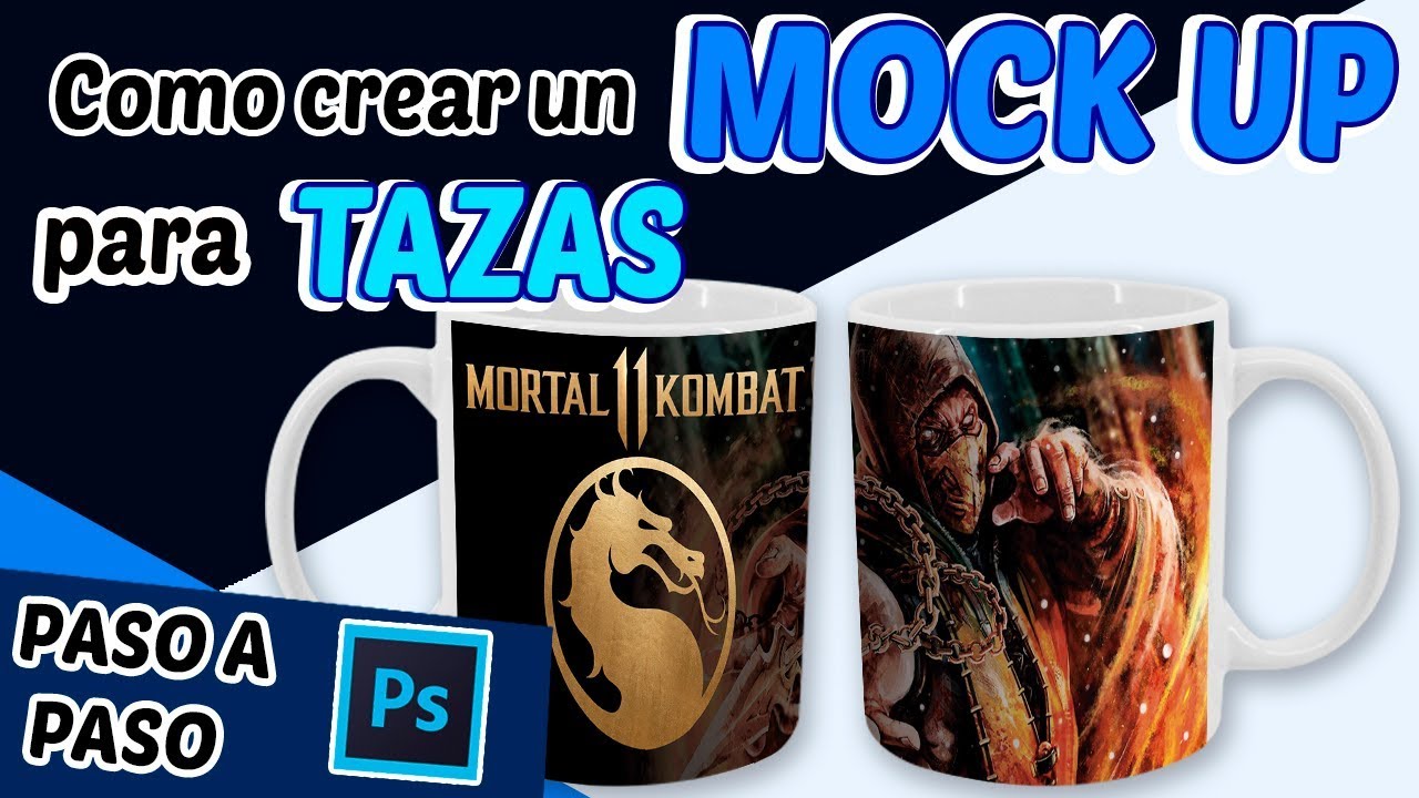 COMO CREAR TU PROPIO MOCKUP PARA TAZAS