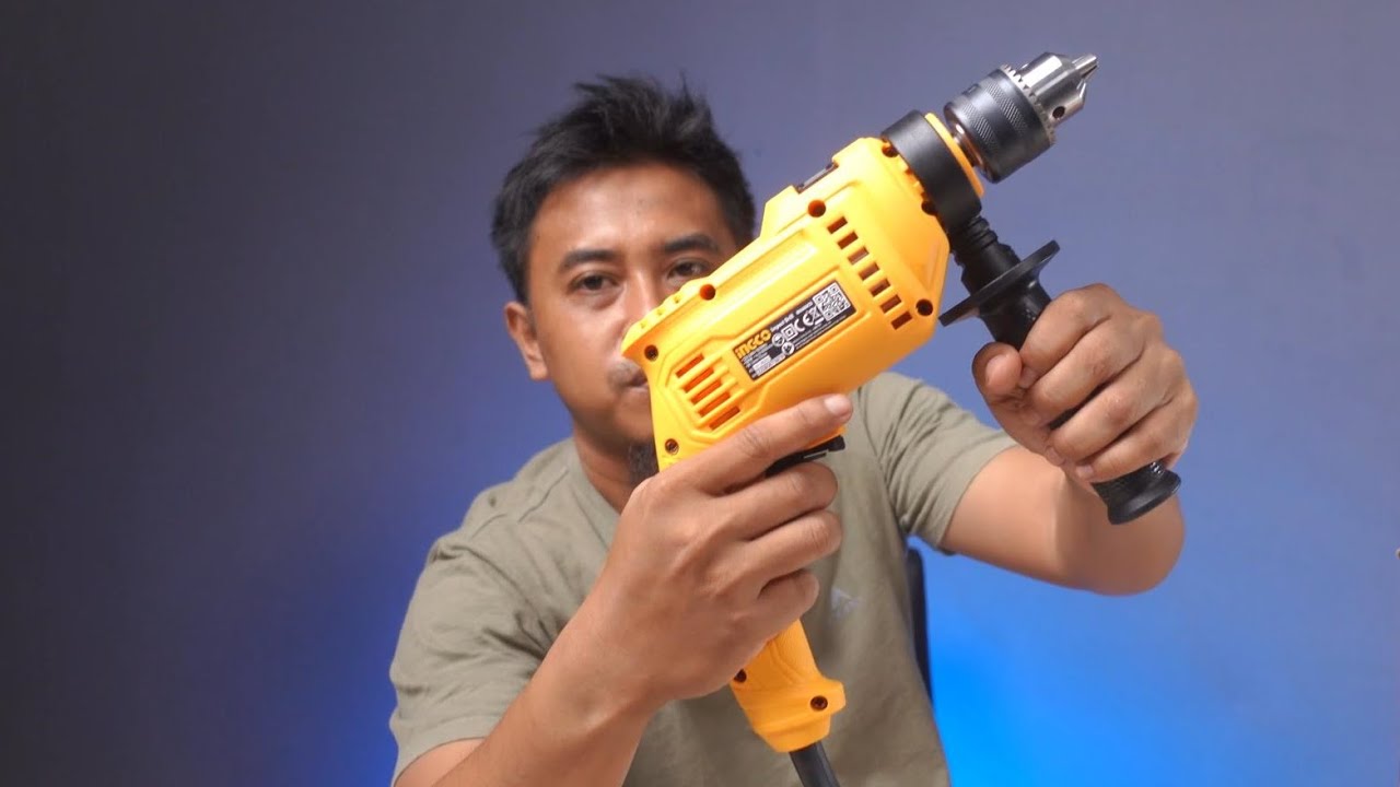 auto recomended!! 286ribu dpt bor impact 13mm brand global - unboxing INGCO ID6808CG ELEKTRIC DRILL