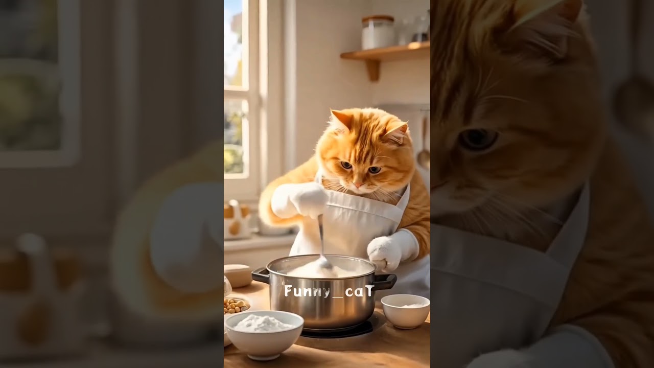 meow meow meow ai cat (rice pudding)   #cat #kitten  #aicat #viral #trending