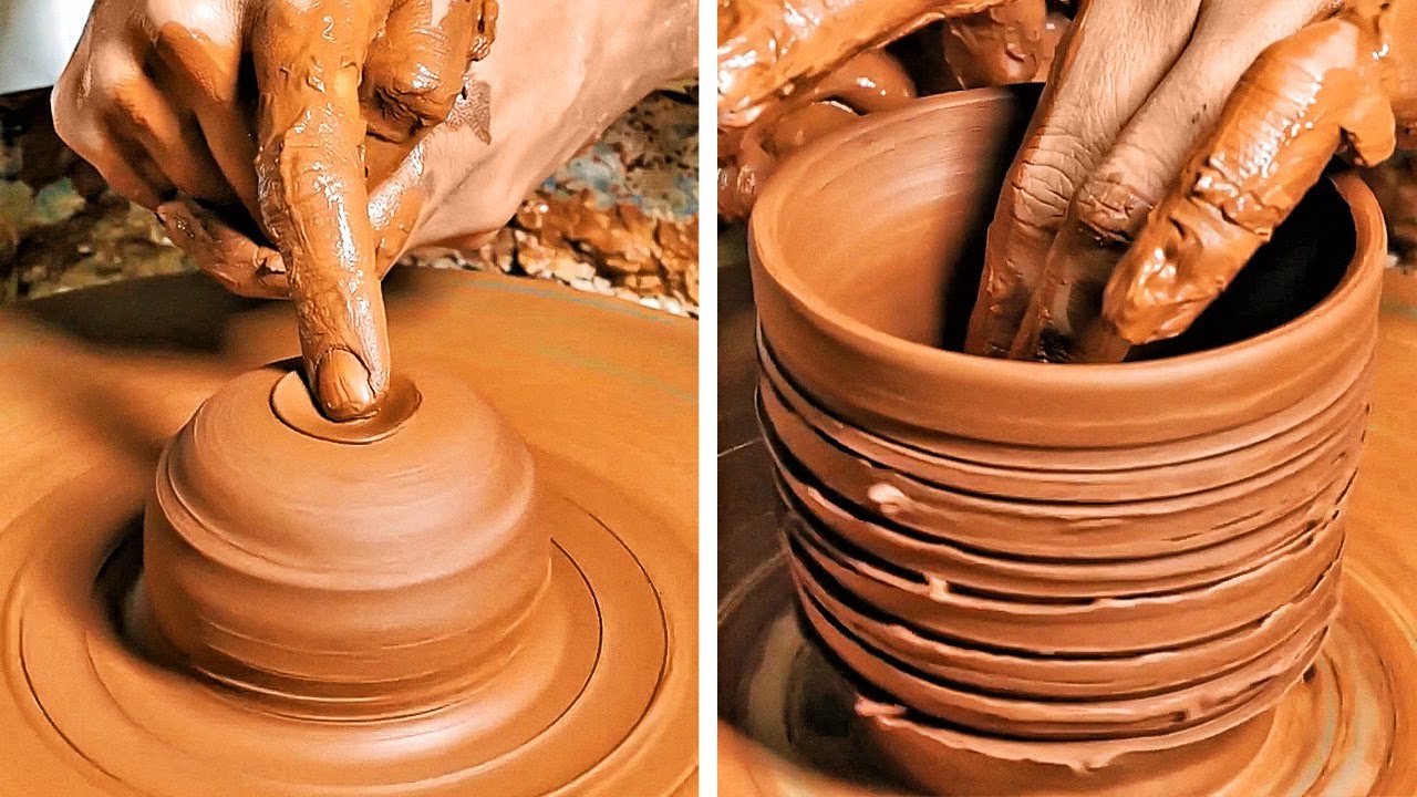 Relaksujące garncarstwo: gliniane i ceramiczne rękodzieła