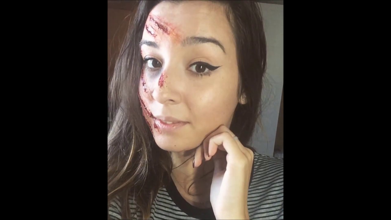 CREANDO CORTES O ARAÑAZOS PARA HALLOWEEN || Themakeupmirror