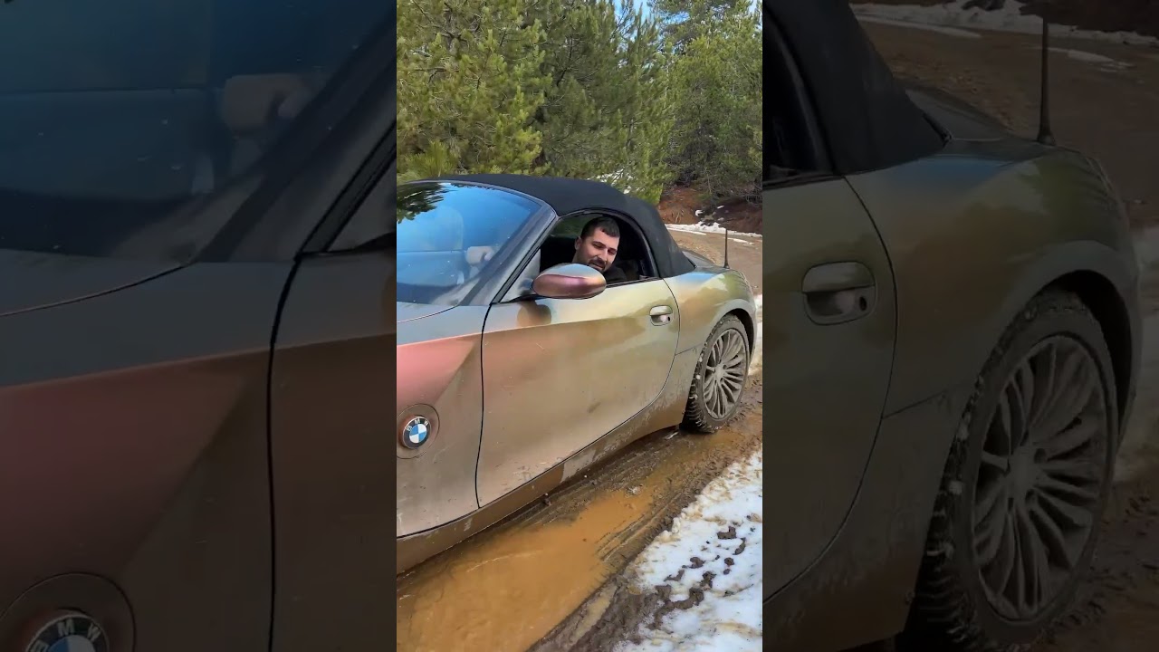BMW Z4 Off-Road benden başka hi&ccedil;bir deli yapamaz