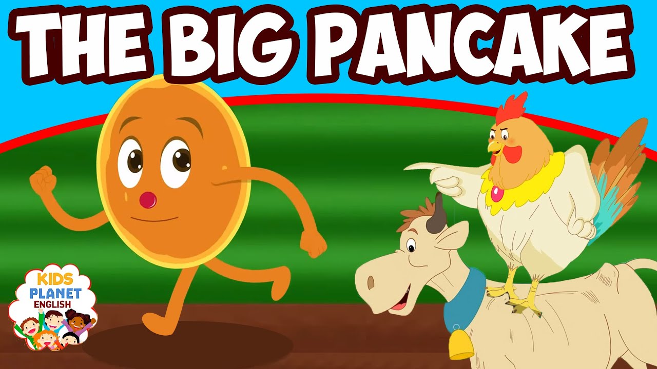 THE BIG PANCAKE - Fairy Tales In English | Bedtime Stories | English Cartoons