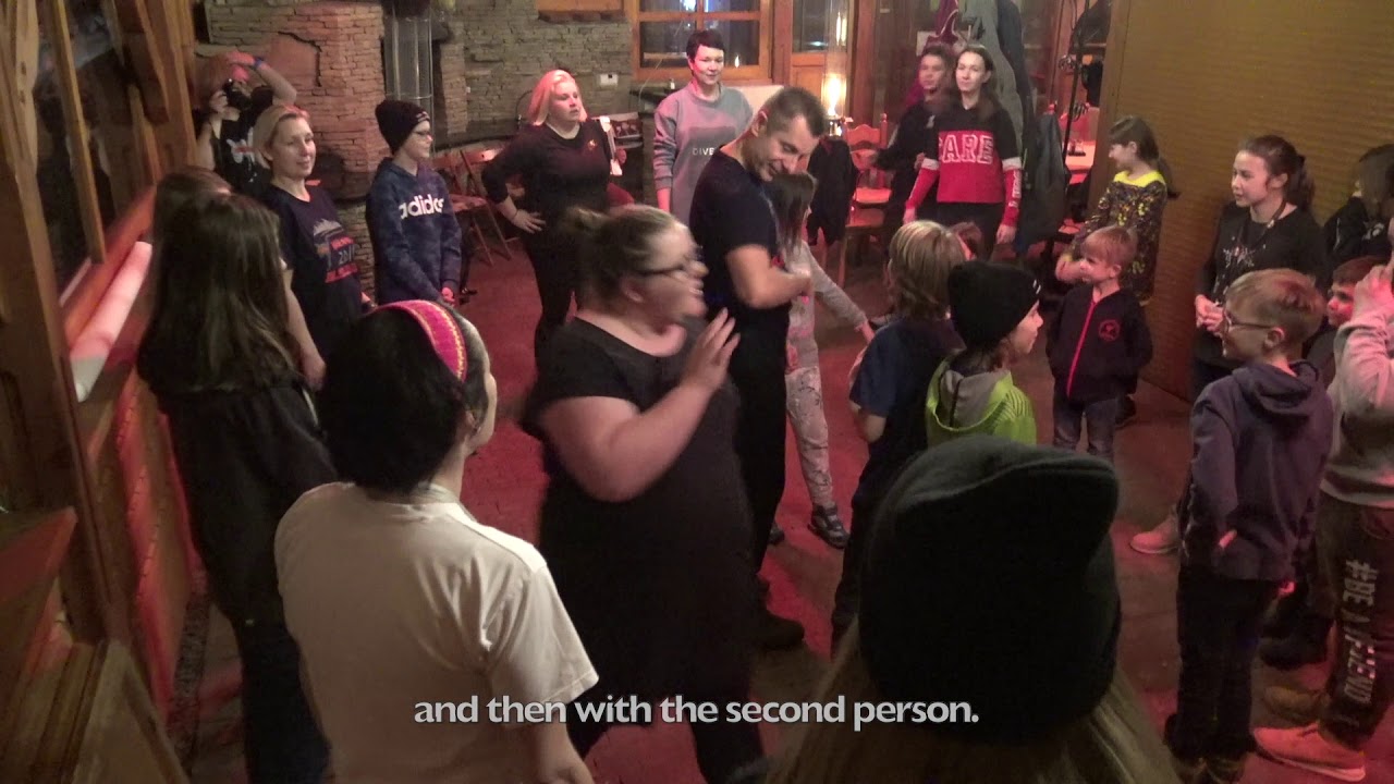 Piekła placki - traditional song and dance from Cieszyn Silesia region (Poland) video tutorial