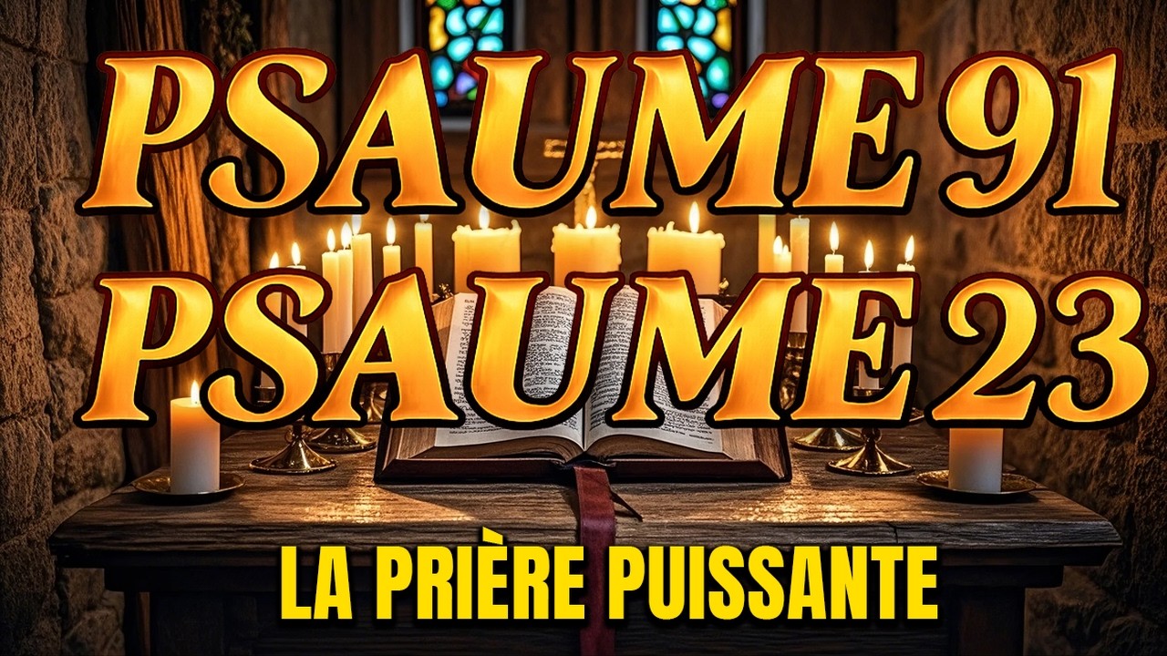 PRIÈRE DU JOUR 12 MARS – PSAUME 91 et PSAUME 23–Les deux PRIÈRES LES PLUS PUISSANTES de la BIBLE