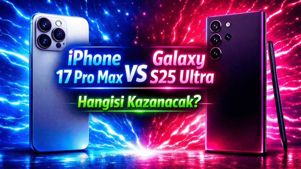 iPhone 17 Pro Max mı, Galaxy S25 Ultra mı? 2025’in Gerçek Şampiyonu Hangisi?