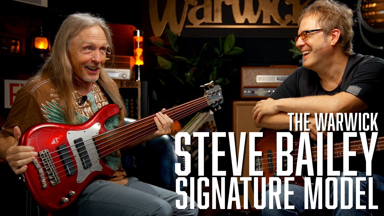 From vision to reality: STEVE BAILEY'S WARWICK Signature Bass | w/ Steve Bailey & Lars Lehmann