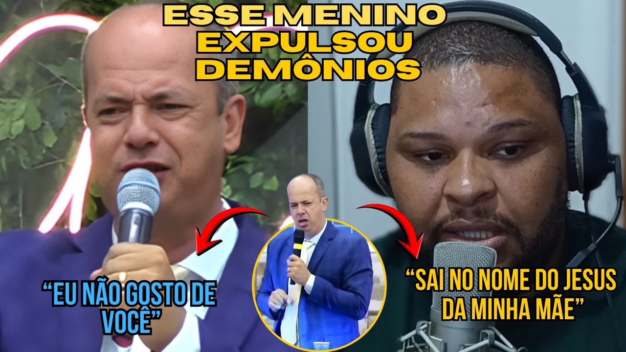 É DE ARREPIAR O TESTEMUNHO DESSE MENINO 