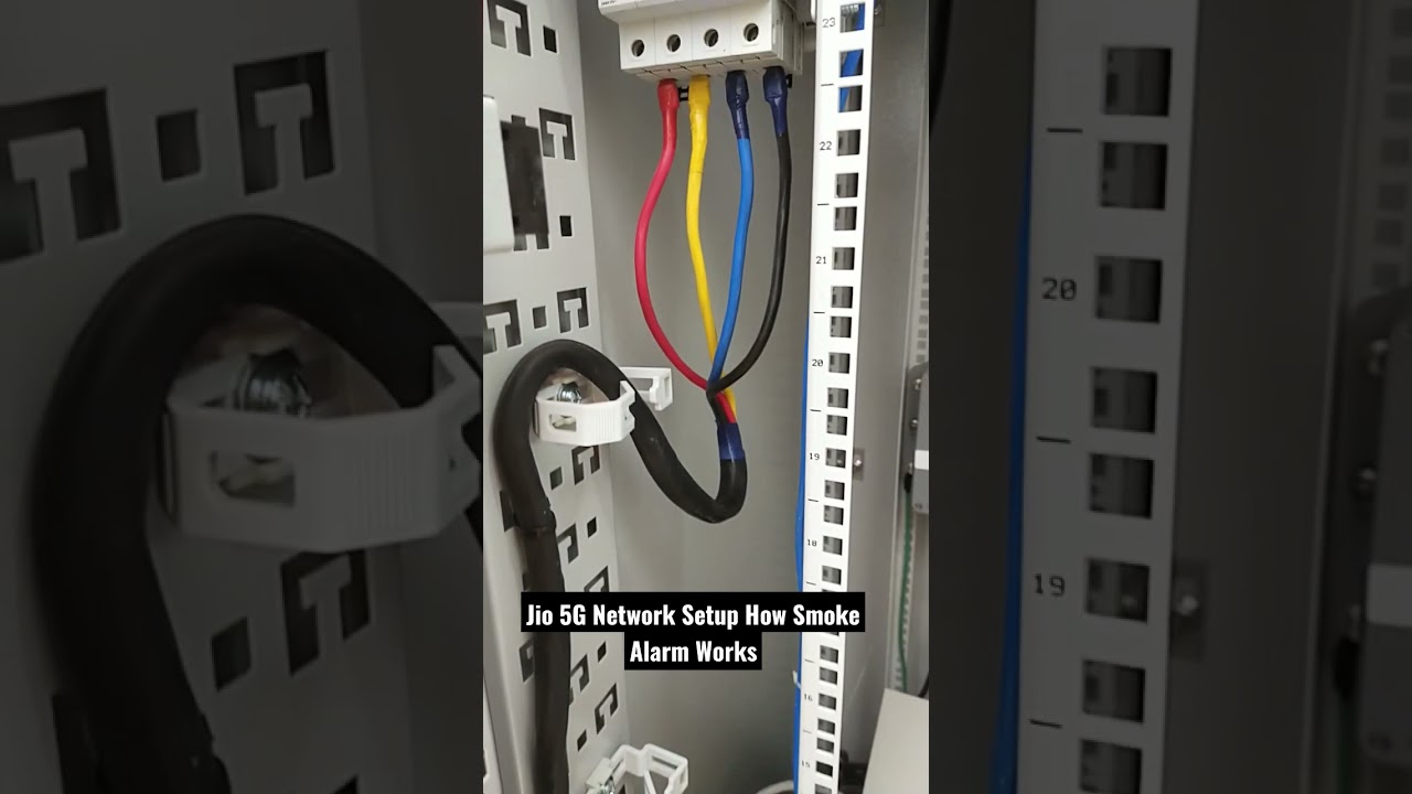 Jio 5G network Setup Equipment How Network Smoke Alarm Works #shorts #shortsvideo #short #short