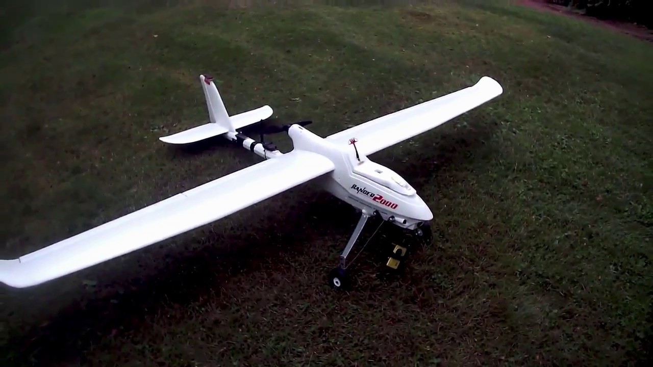Volantex Ranger 2000 - first flight with gimbal