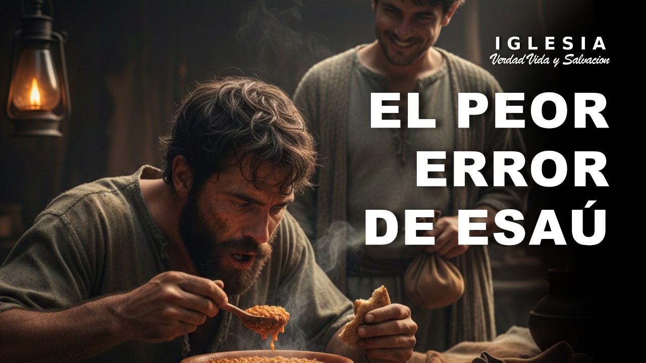 EL PRECIO DE UN PLATO DE LENTEJAS: EL AGOTAMIENTO NUBLA EL JUICIO | Iglesia Verdad Vida y Salvación
