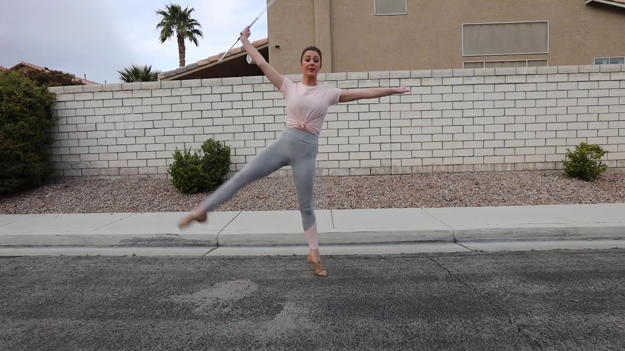 USTA Twirling Tutorial - Monday Movement with Adaline Bebo - 3-30-20