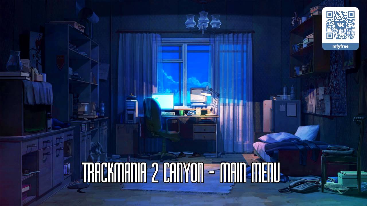TrackMania 2 Canyon - Main Menu