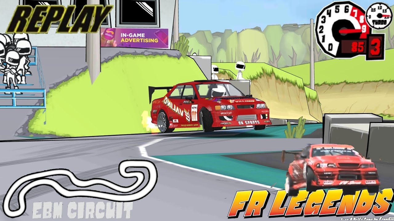 Daigo Saito's insane jump at Ebisu +Drift build +Livery code! Frlegends