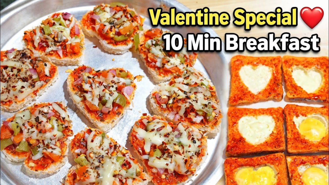 Love at First Slice: Valentine's Mini Pizza Snacks