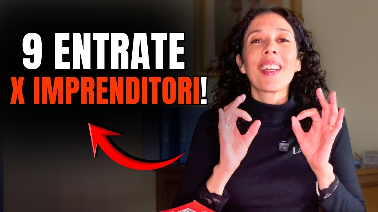 9 Fonti di Reddito: Se ne hai solo una, la tua Azienda è a Rischio!