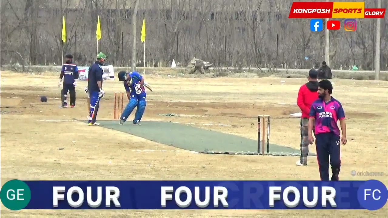 Inaugural match Qazigund cricket league Ed1 2026 Friends xi Parigam vs Golden Eagles Parigam 