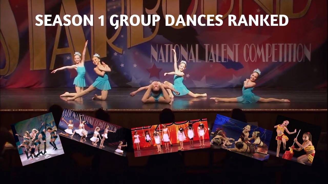ALL SEASON 1 GROUP DANCES RANKED