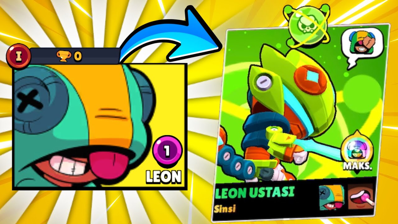 SIFIR HESABA LEON USTALIĞI KASIYORUM !! BRAWL STARS