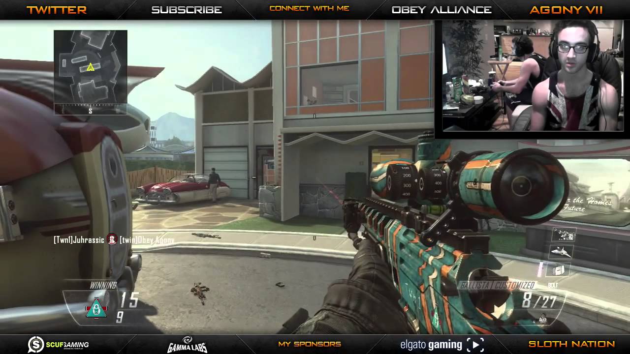 Obey Agony: Twin 1v1 (Kieran & Devin) w/ Facecam - Episode 1