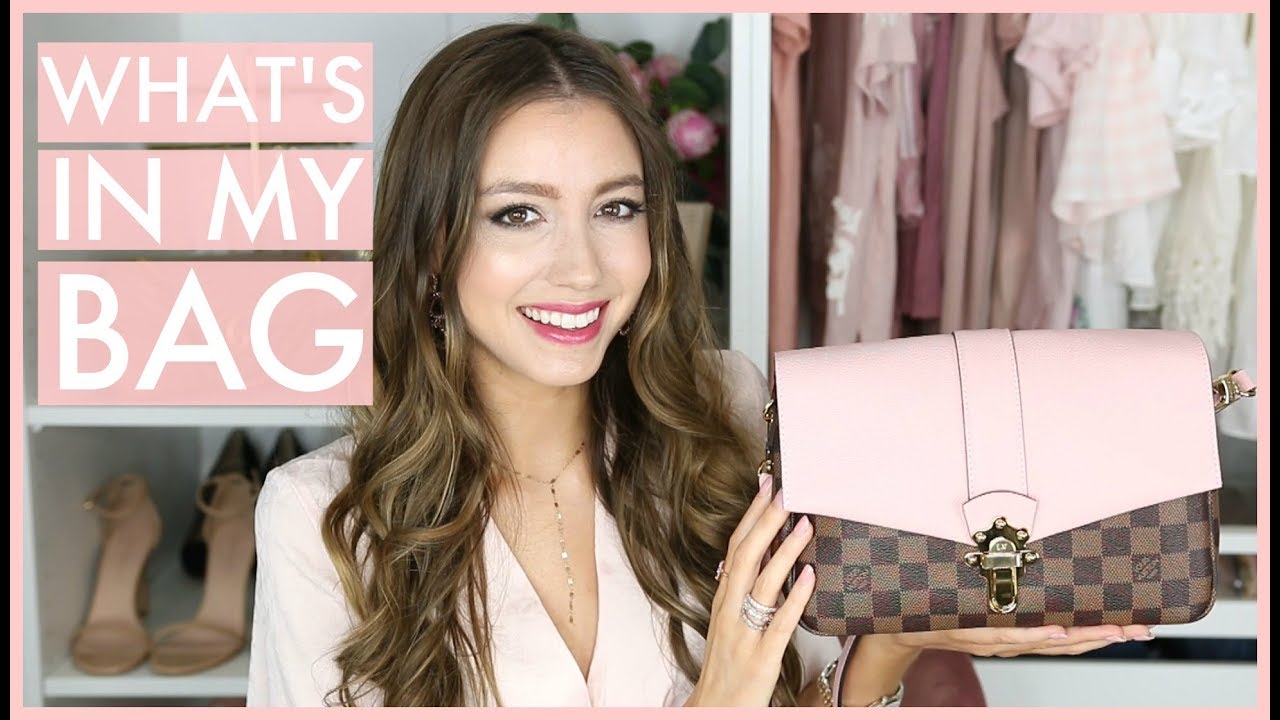 WHAT'S IN MY BAG?! LOUIS VUITTON CLAPTON PM