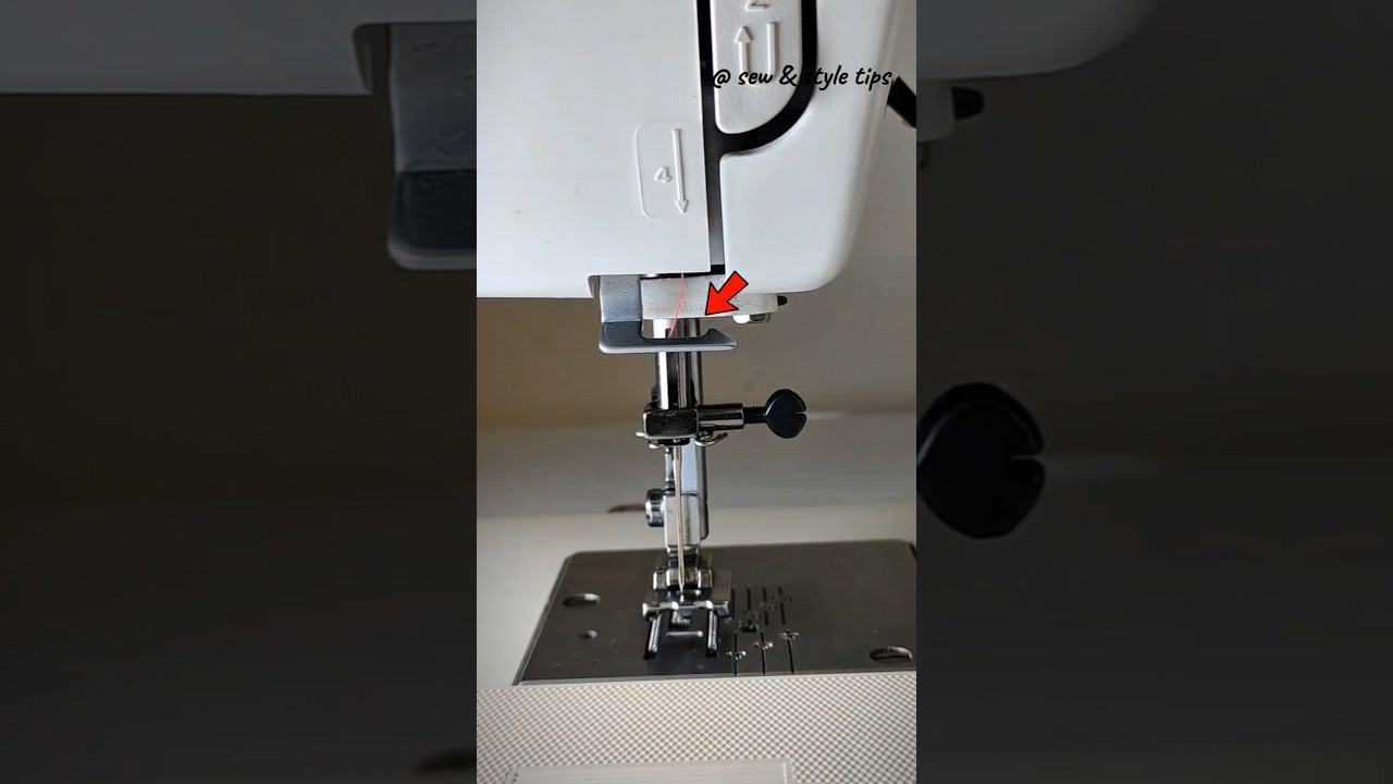 How to thread a janome sewing machine #ussewtips #sewingtipsandtricks #silaimachine
