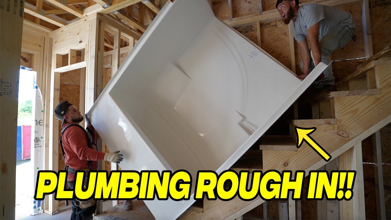 Complete Plumbing Rough In | EP 6