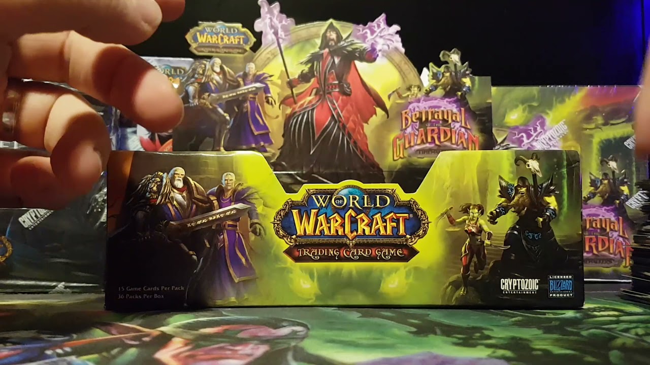 WoW TCG Betrayal of the Guardian Box Break