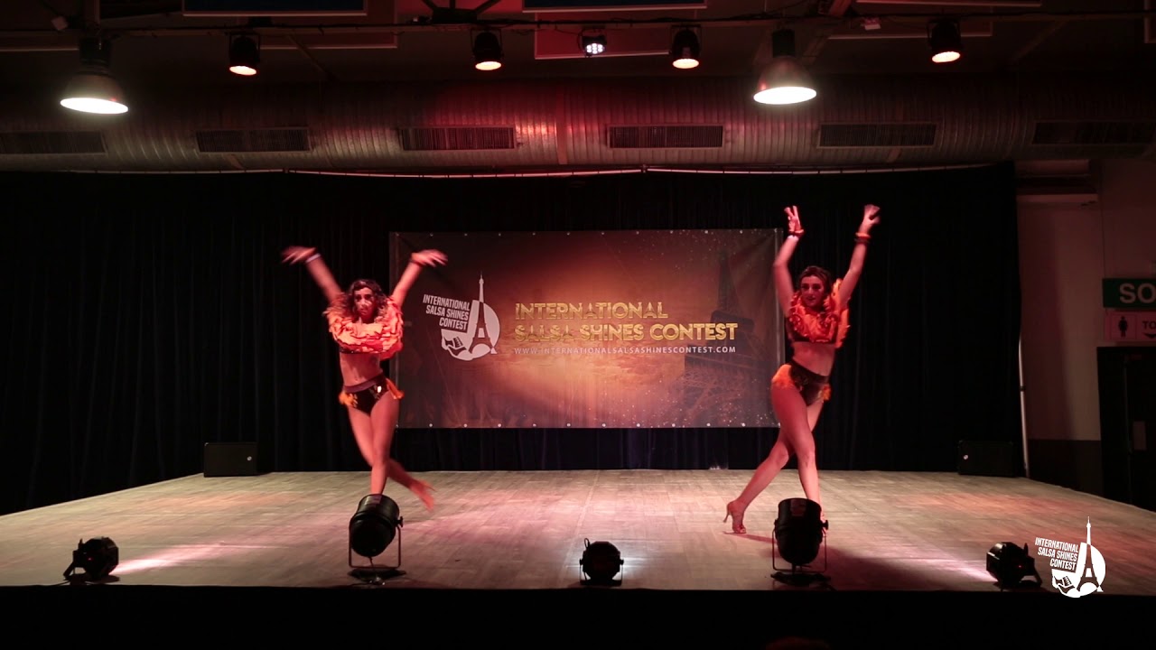 2eme Place Elena & Simona (italie) int.salsa shines contest 2020 Paris