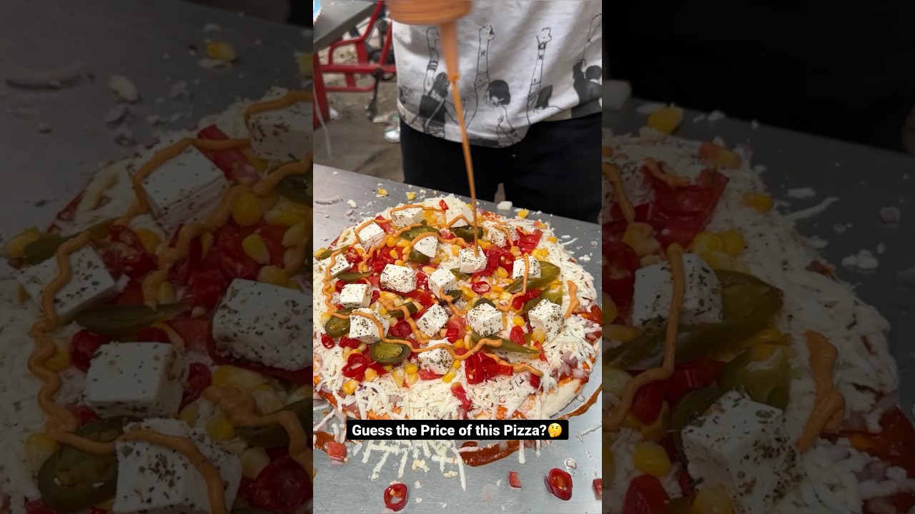 Guess the price of this Pizza?🙄|| Indian food