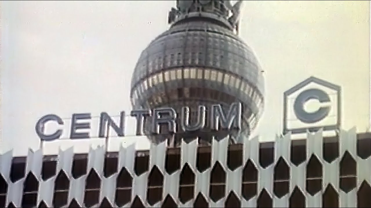 ГДР. Универмаг «Центрум» - пример современной торговли 8.08.1987