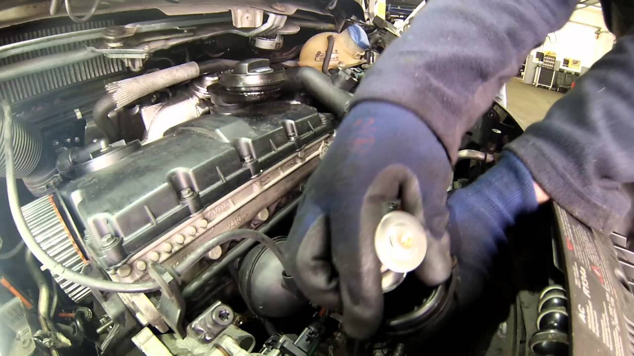 1,9 TDI Thermostat ersetzen Sharan und Alhambra