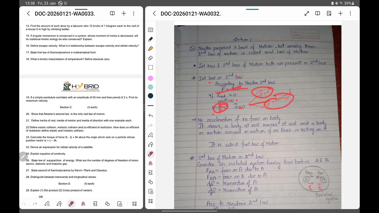 Physics 11th mega revision 