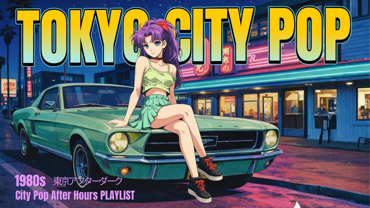 RETRO TOKYO AFTER DARK – 80s Japanese City Pop 🌙 | 懐かしい日本のシティポップ【Playlist 4】