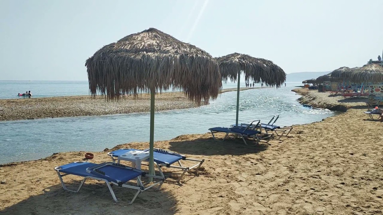KRETA (CRETE) near RETHYMNO Georgioupolis - Der beste Strand! Kreta 2022 , Crete 2022 Kreta insider