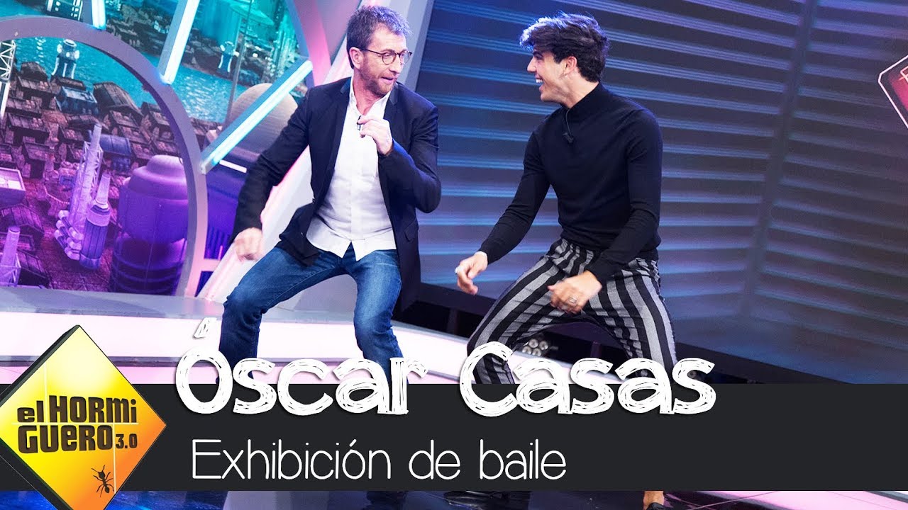 La impresionante exhibición de baile de Óscar Casas - El Hormiguero 3.0