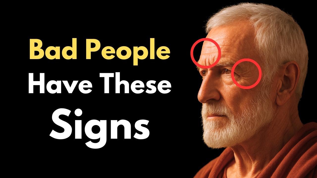 10 EVIDENT Signs that there is a EVIL person next to you | Stoic Philosophy