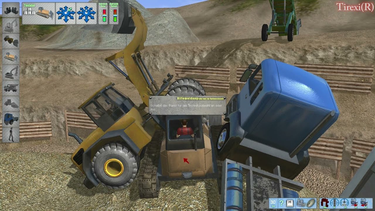 Bagger Simulator 2011 Gameplay