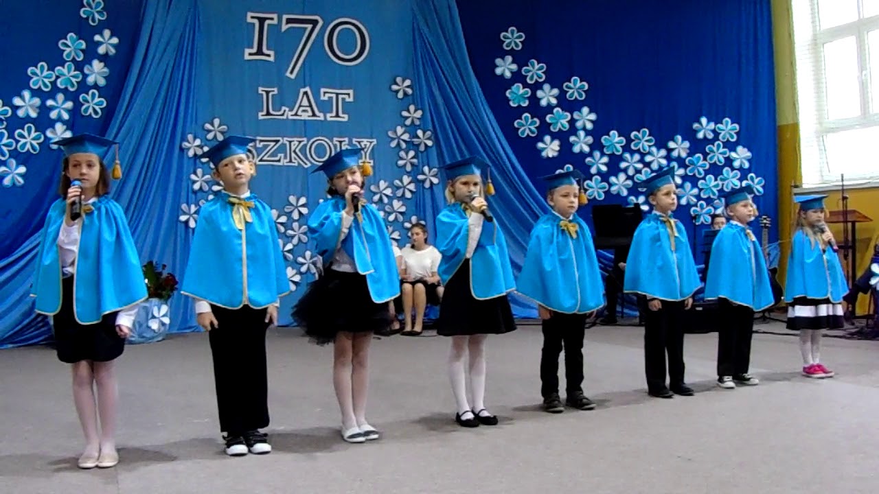 170 lecie szkoły w Księżomierzy   Piosenka pierwszaków