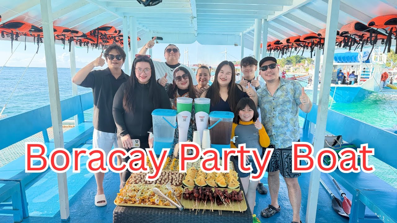 Boracay Private Party Boat, Island Views & Good Vibes