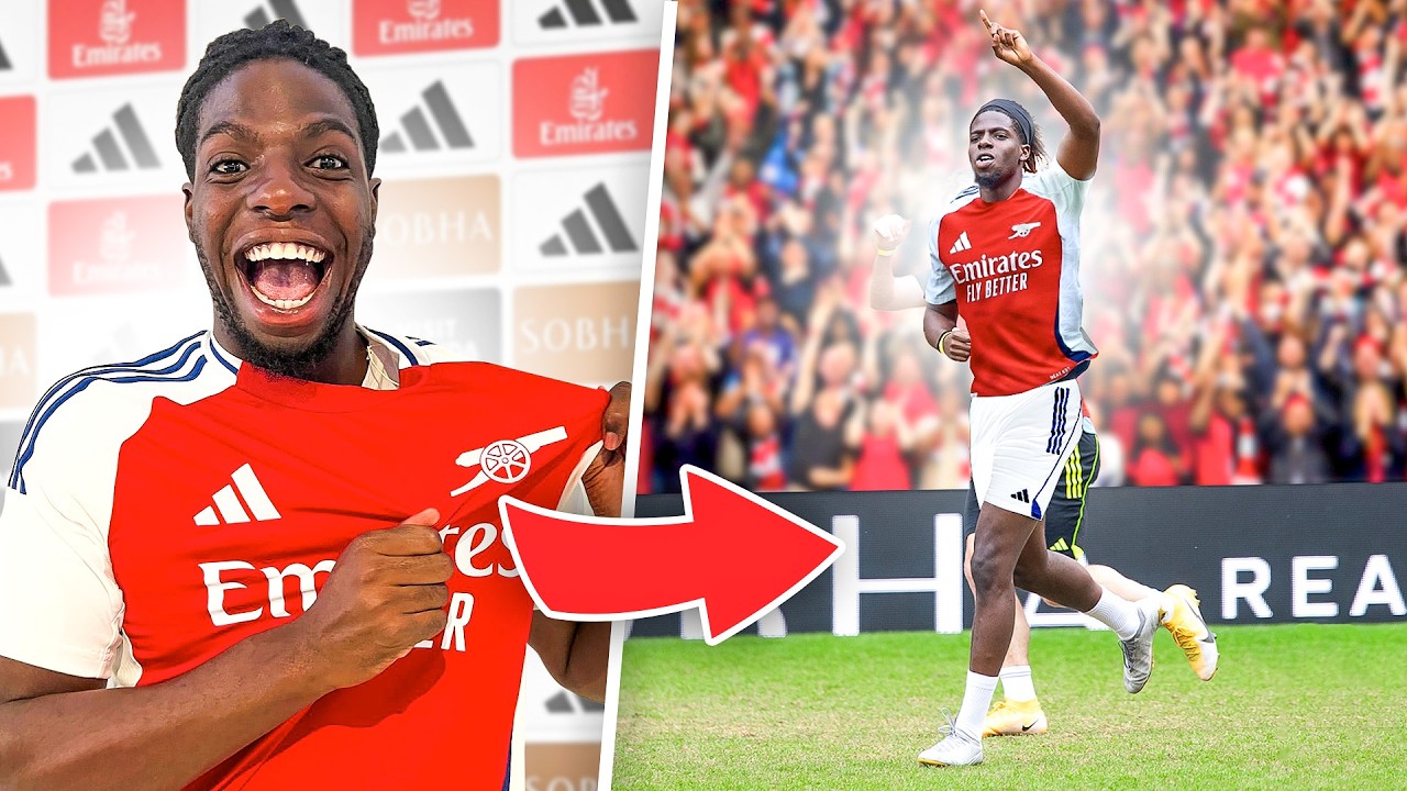 I Played In A Football Match for Arsenal FC!
