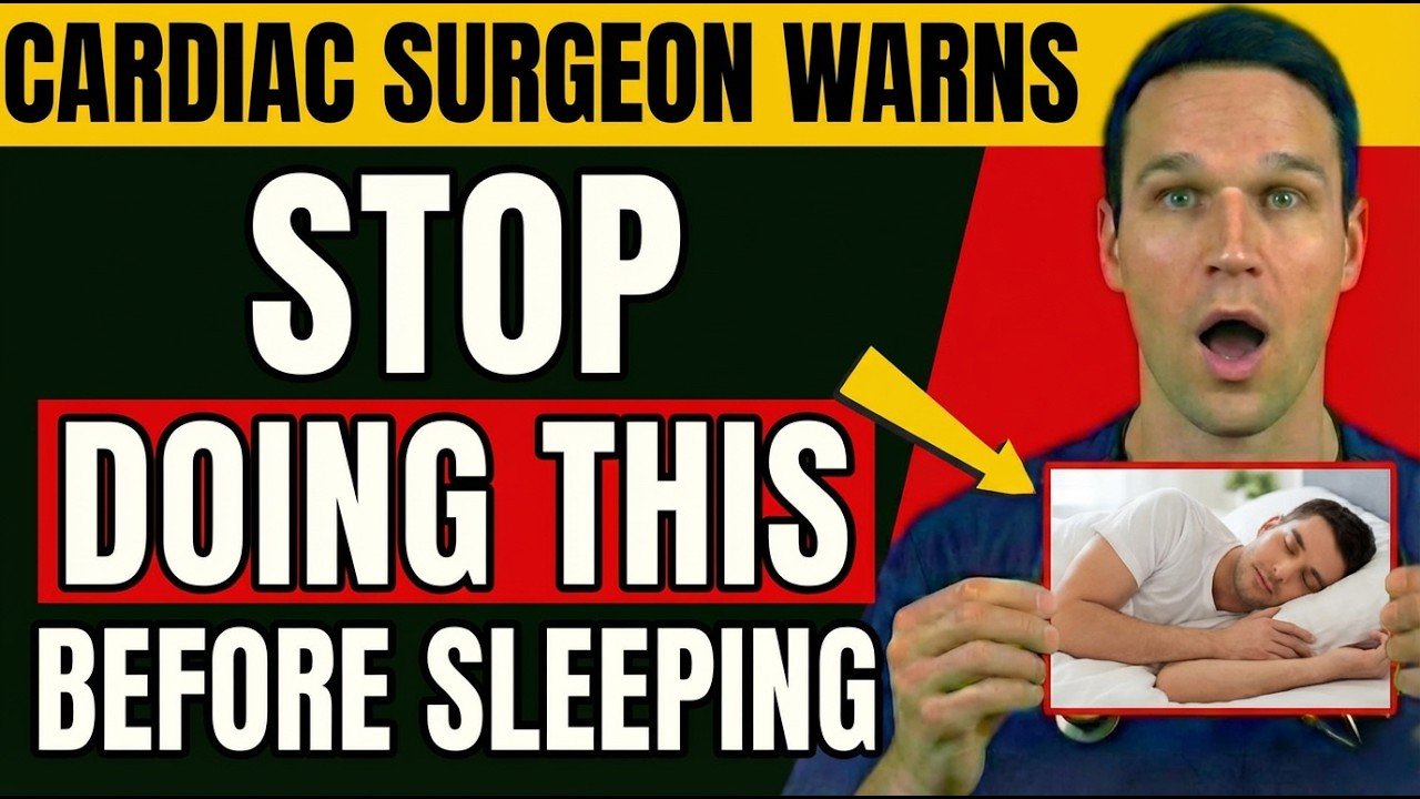 Cardiac Surgeon Warns: This Sleep Habit Is Damaging Your Heart After 60!