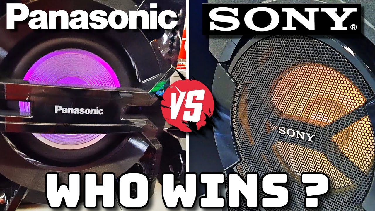 🥵SONY SHAKE X30D vs PANASONIC MAX 3500 HIGH POWER SYSTEM COMPARISON VOL. 50%