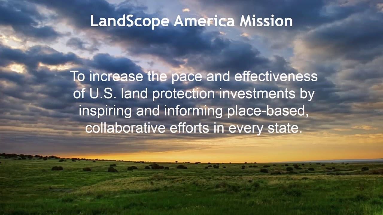 Scaling Up: Landscope Chesapeake (July 2017)