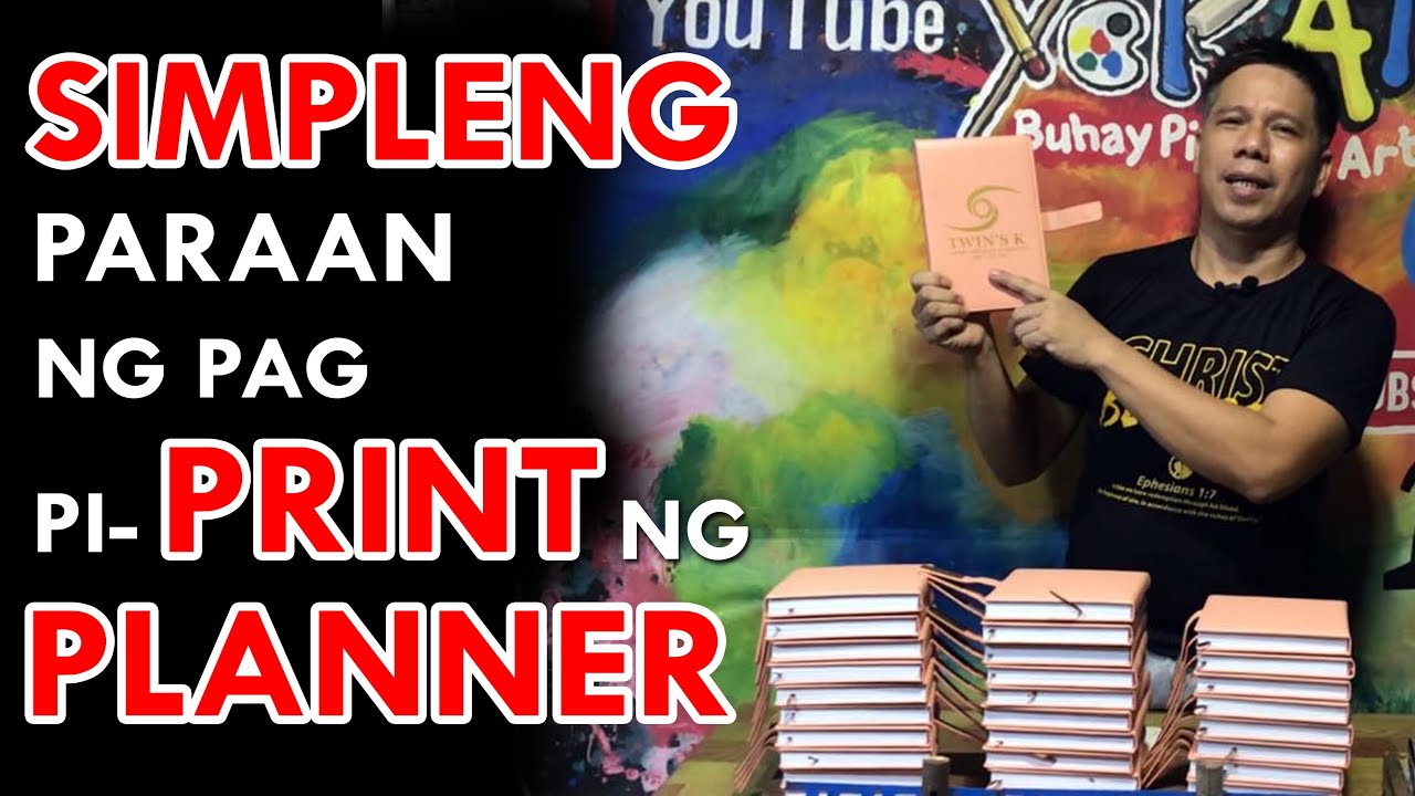PAANO MAG PRINT NG PLANNER?